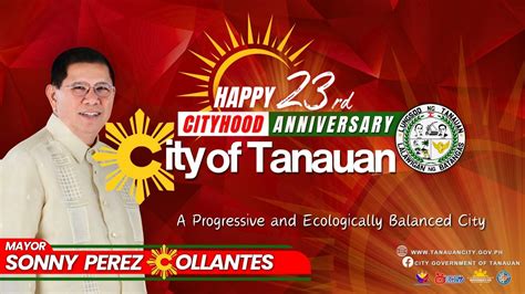 cityhood of tanauan|History .